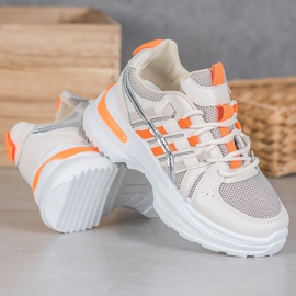 SHELOVET Trendiga sportskor på plattformen mångfärgad 2