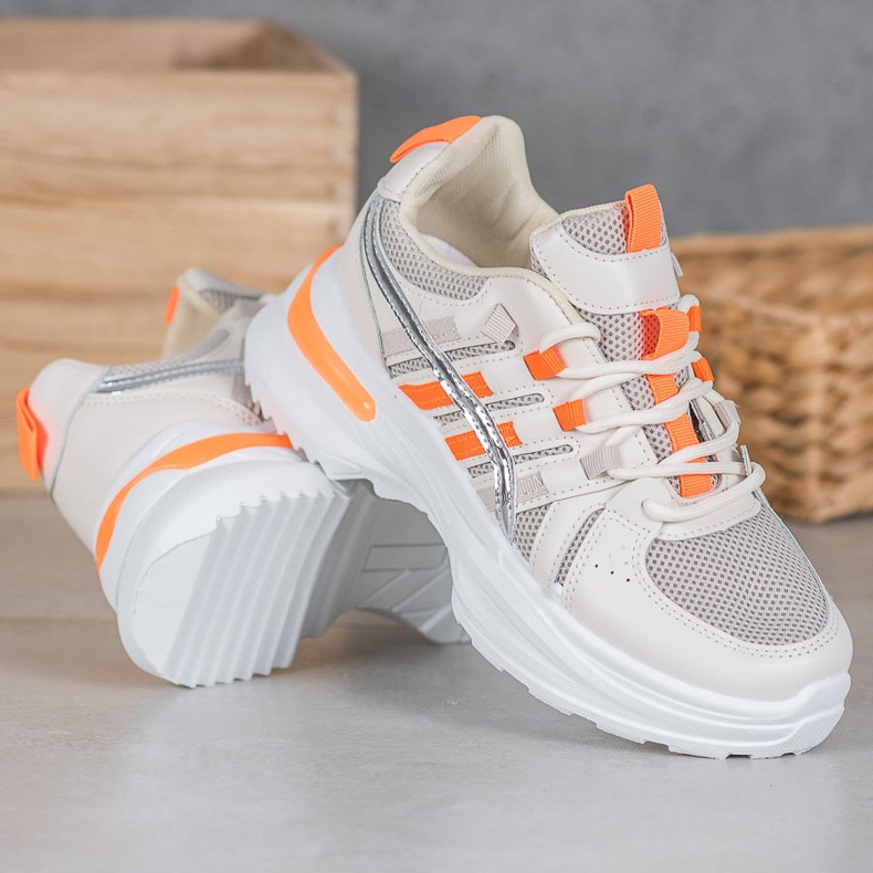 SHELOVET Trendiga sportskor på plattformen mångfärgad 2