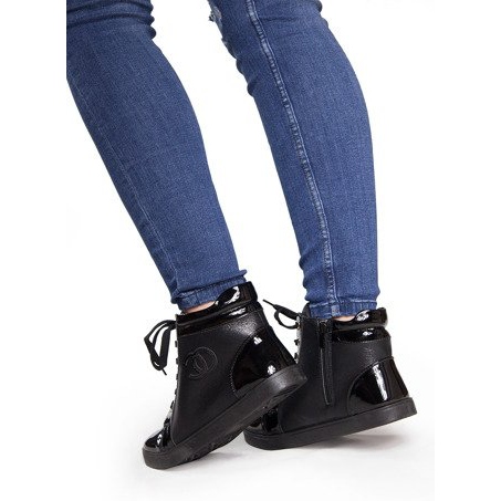 Höga sneakers R18 Svart 2