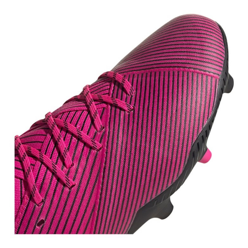 Adidas Nemeziz 19.1 Fg Jr F99956 fotbollsskor , rosa violett 1