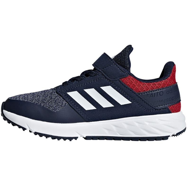 Skor adidas FortaFaito El K Jr F34122 marinblå 2