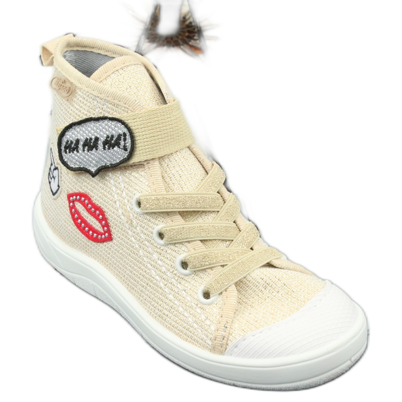 Befado barnskor 268X069 röd grå gul 1