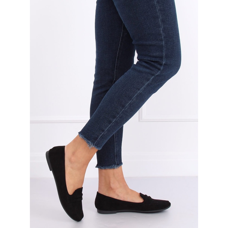 Svarta damloafers 3900 Svart 1