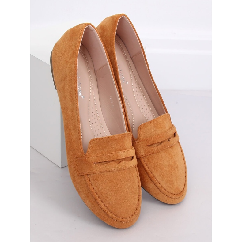 Camel 3900 Camel loafers för kvinnor brun mångfärgad 2