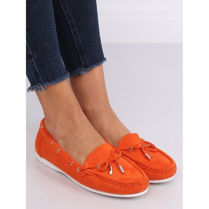 Orange loafers för kvinnor RQ-1 Orange 2