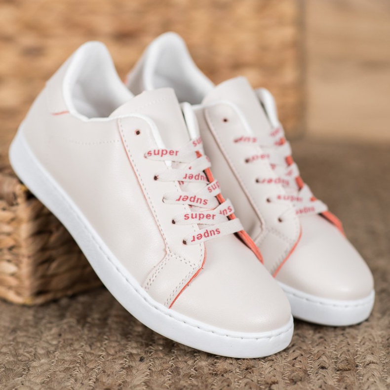 SHELOVET Super sportskor brun orange 1