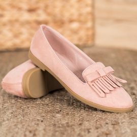 Coura Klassiska mocka herrar rosa 1