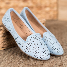 Clowse Blue Openwork Lords blå 1