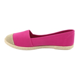 Wishot 32-130 ballerinas espadrilles rosa 2