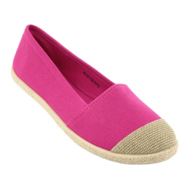 Wishot 32-130 ballerinas espadrilles rosa 1
