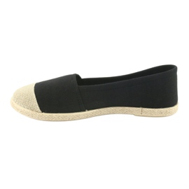 Wishot 32-130 ballerinas espadrilles svart 2