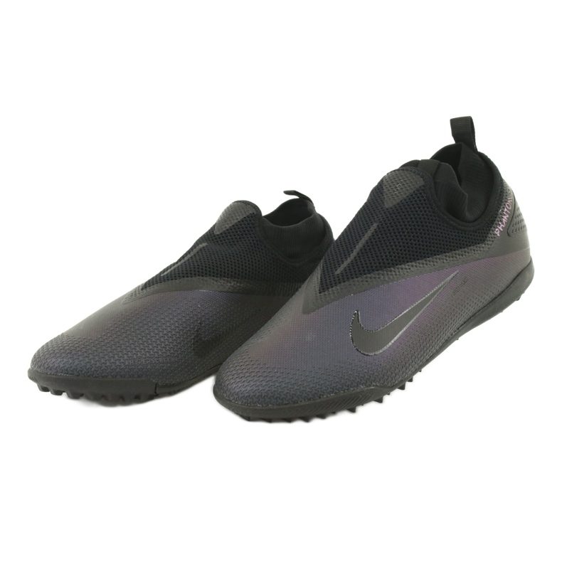 Nike React Phantom Vsn 2 Pro Df Tf M CD4174-010 fotbollsskor svart 3