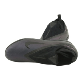 Nike React Phantom Vsn 2 Pro Df Tf M CD4174-010 fotbollsskor svart 5