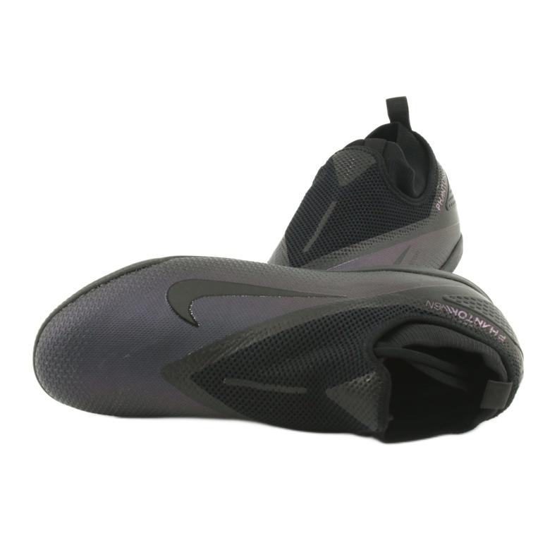 Nike React Phantom Vsn 2 Pro Df Tf M CD4174-010 fotbollsskor svart 5