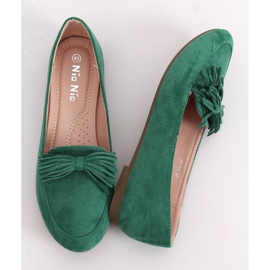 Gröna damloafers 99-72A Grön 1