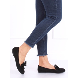 Svarta damloafers 99-72A Svart 2