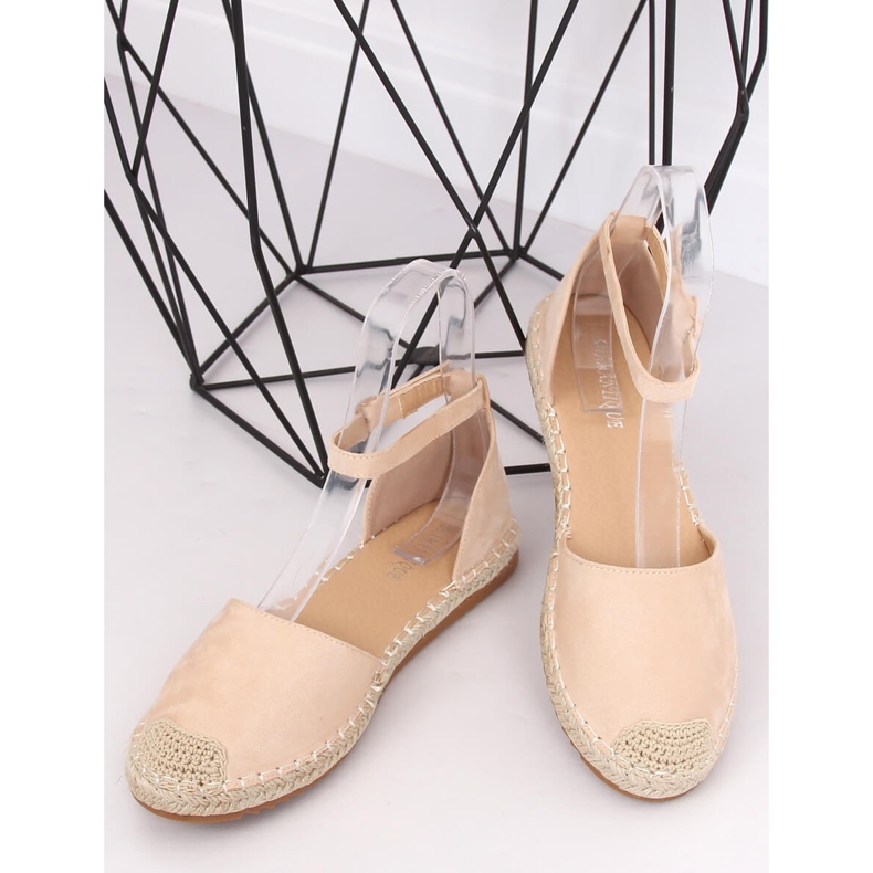 Beige espadriller för kvinnor YSD810 Beige 2