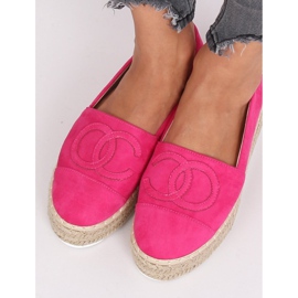 Fuchsia espadrilles T341P Fushia rosa 1