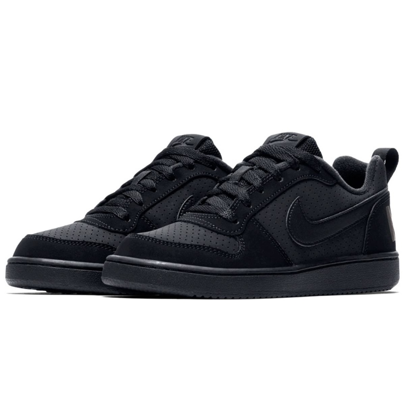 Nike Court Borough Low Gs 839985 001 svart 2