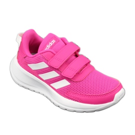 Adidas Tensaur Run Jr EG4145 skor vit rosa 1