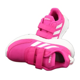 Adidas Tensaur Run Jr EG4145 skor vit rosa 5