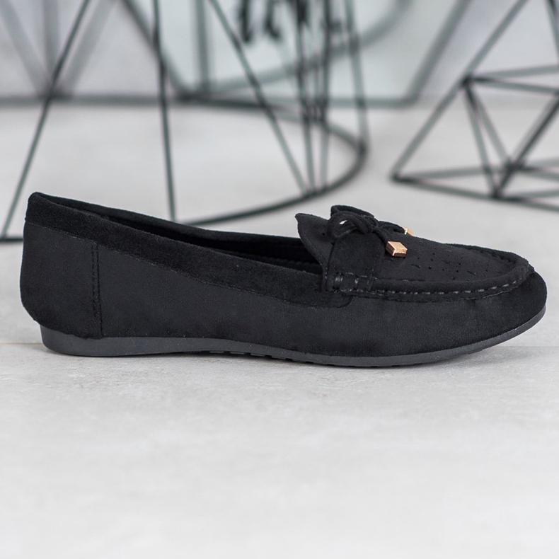 Cm Paris Loafers Med En Rosett svart 2