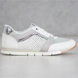 Kylie Openwork sportskor vit 1