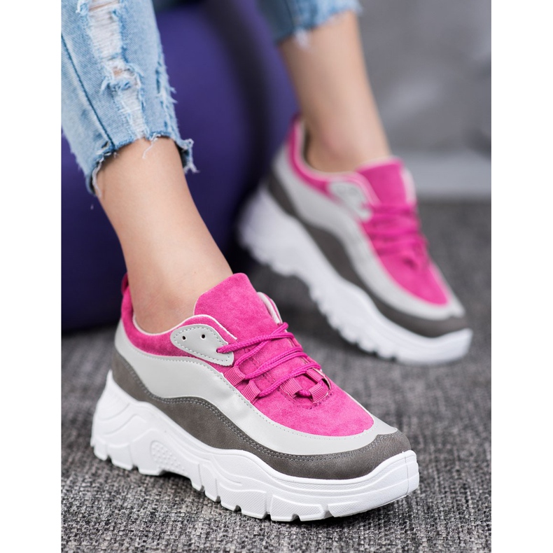 SHELOVET Färgglada sneakers mångfärgad 1