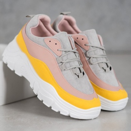 SHELOVET Färgglada sneakers mångfärgad 1