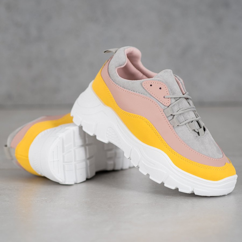 SHELOVET Färgglada sneakers mångfärgad 2
