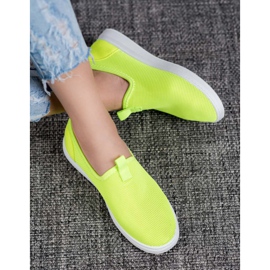 SHELOVET Luftiga sportskor grön 1