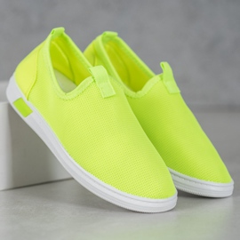 SHELOVET Luftiga sportskor grön 2