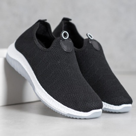 Diamantique Slip-on sportskor svart 1