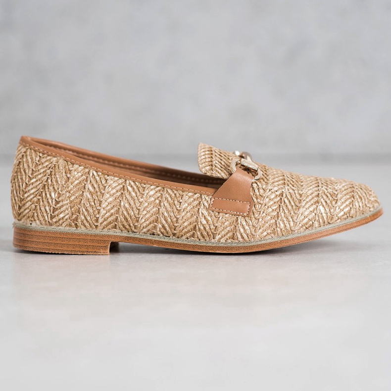 Seastar Halm loafers beige brun 1