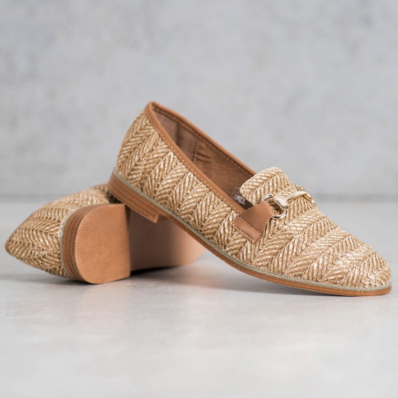 Seastar Halm loafers beige brun 2