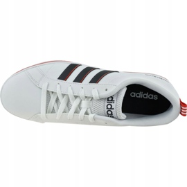 Adidas Vs Pace M EE7840 skor vit svart röd 2