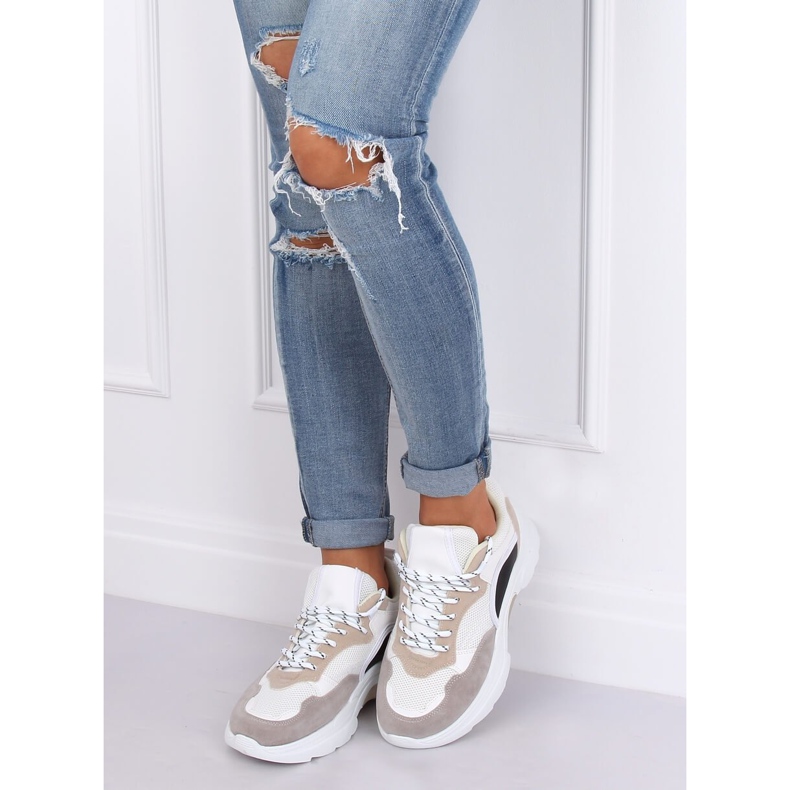 Kvinnors sportskor JD02P Vit Beige svart violett rosa 1