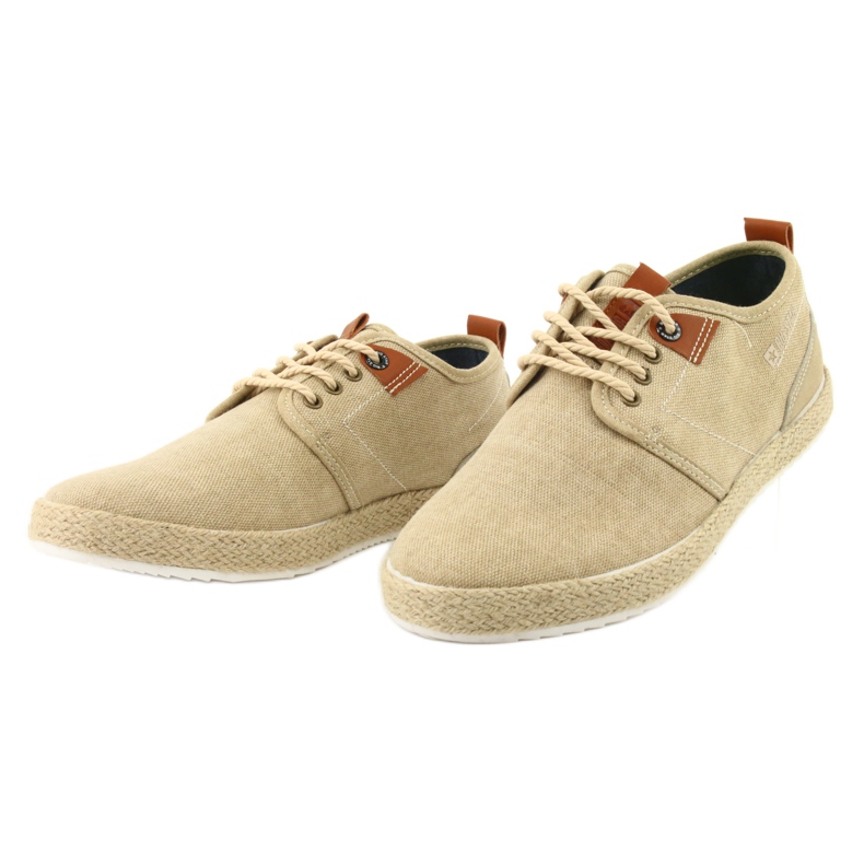 Herr espadriller Big Star FF174153 spets brun 2