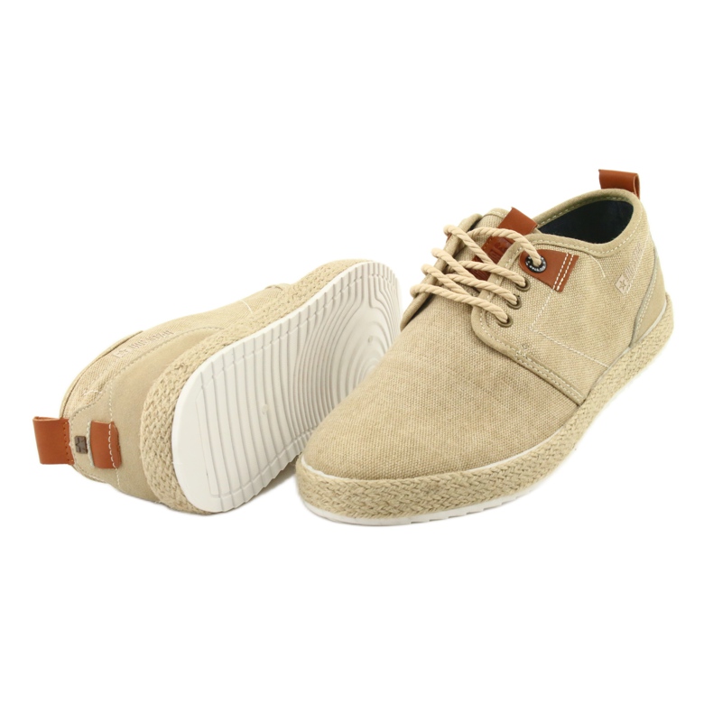 Herr espadriller Big Star FF174153 spets brun 4