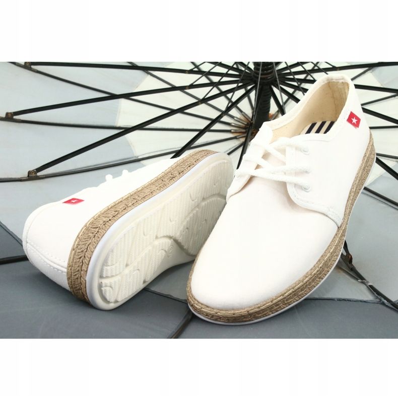 Sneakers espadrilles Big star FF276043 vit 2
