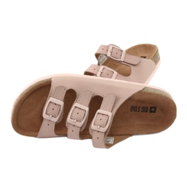 Profilerade tofflor Big Star 274627 mångfärgad rosa 4