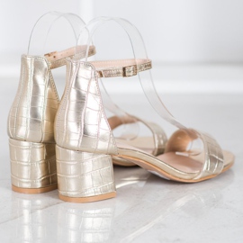 Seastar Sandaler med ekoläder gyllene 2