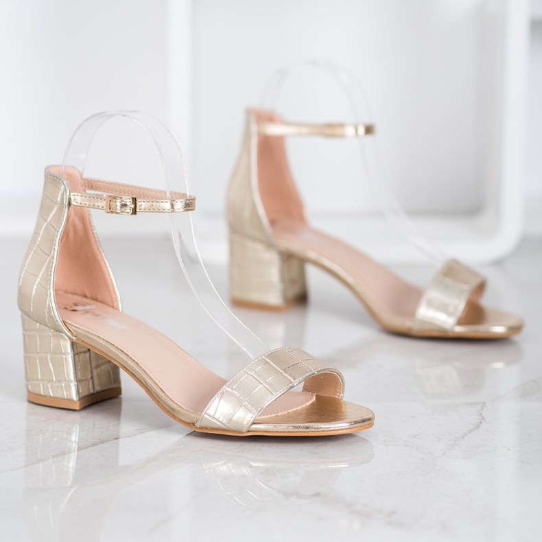 Seastar Sandaler med ekoläder gyllene 1