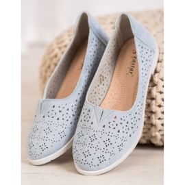 Seastar Slip-on Openwork-skor blå 1