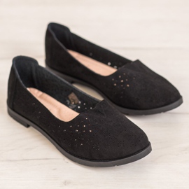 Seastar Slip-on Openwork-skor svart 2