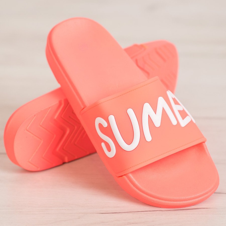 SHELOVET Gummi tofflor rosa 1