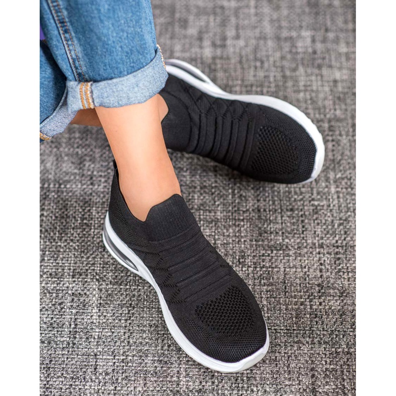 Diamantique Svarta slip-on skor 1