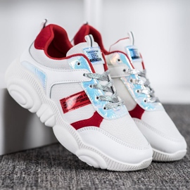 SHELOVET Bekväma sportskor vit 1