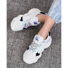 SHELOVET Bekväma sportskor vit 1