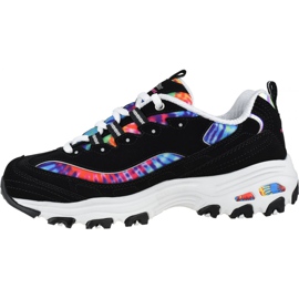 Skechers D'Lites Summer Fiesta W 149015-BKMT svart 1